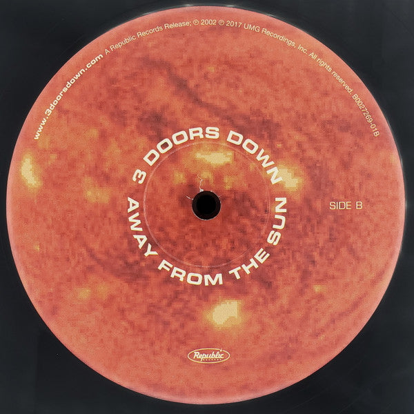3 Doors Down : Away From The Sun (2xLP, Album, RE)