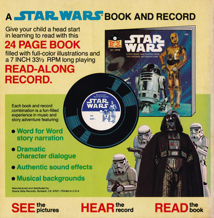 Unknown Artist : Star Wars: The Empire Strikes Back (7")