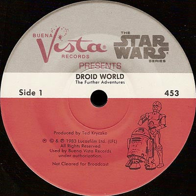 Unknown Artist : Droid World (7")