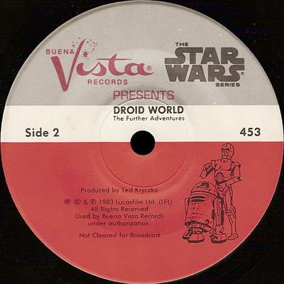 Unknown Artist : Droid World (7")