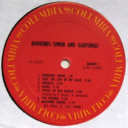 Simon & Garfunkel : Bookends (LP, Album, RE, Pit)