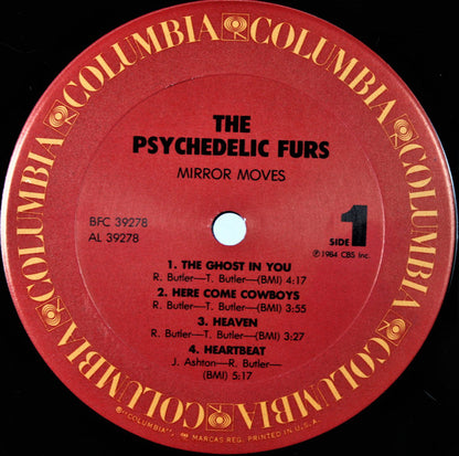 The Psychedelic Furs : Mirror Moves (LP, Album, Car)