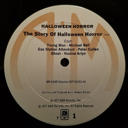 J. Robert Elliot : Halloween Horrors (LP, Album, Ter)