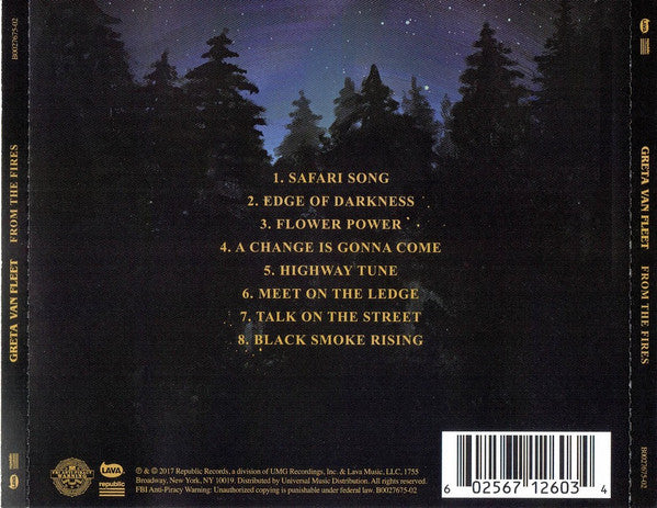 Greta Van Fleet : From The Fires (CD, EP)
