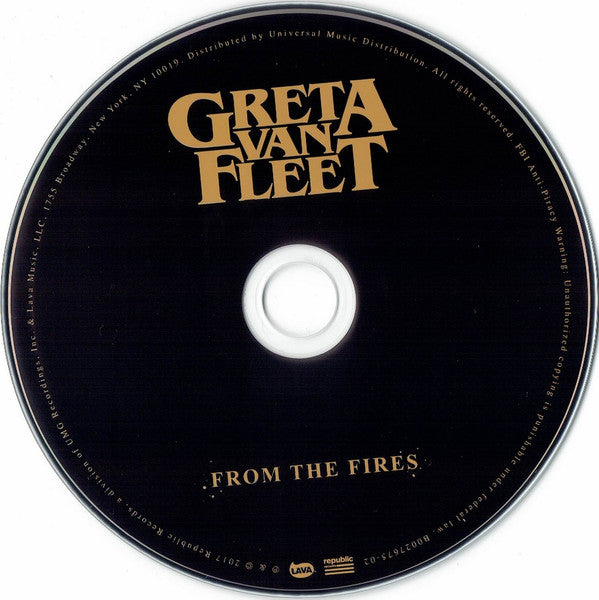 Greta Van Fleet : From The Fires (CD, EP)