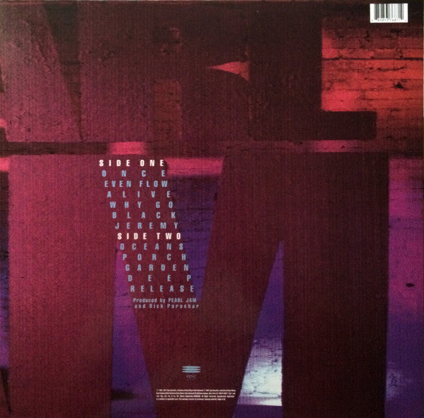 Pearl Jam : Ten (LP, Album, RE)