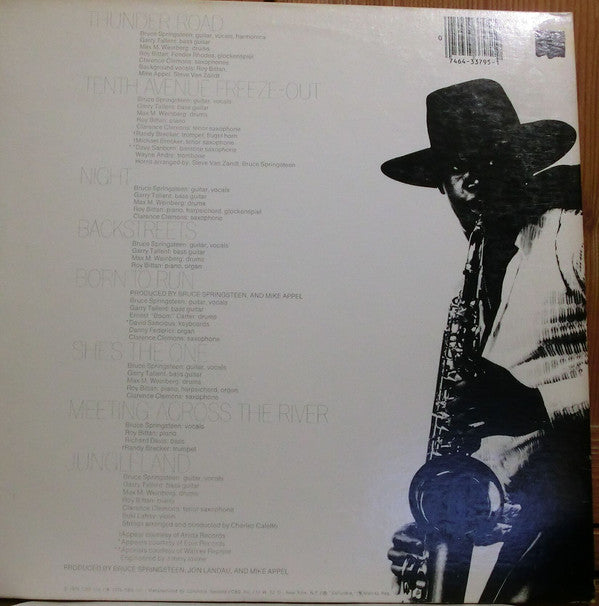 Bruce Springsteen : Born To Run (LP, Album, RE, Pit)