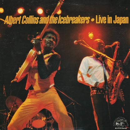 Albert Collins And The Icebreakers : Live In Japan (LP, Album, Hub)