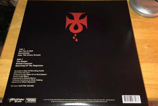 Electric Wizard (2) : Wizard Bloody Wizard (LP, Album, Ltd, Red)