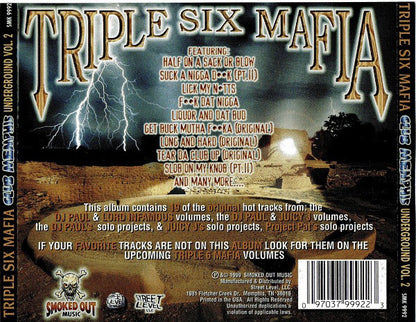 Triple Six Mafia* : Club Memphis (Underground Volume 2) (CD, Comp, RE)