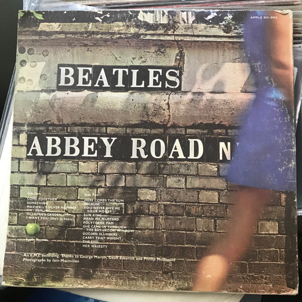 The Beatles : Abbey Road (LP, Album, RP, LA )