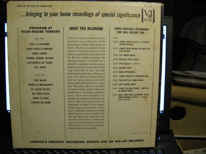 Jimmy Reed : Jimmy Reed With More Of The Best (LP, Comp, Mono)