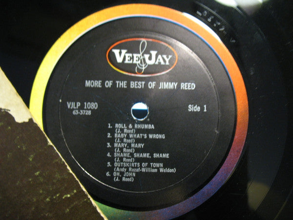 Jimmy Reed : Jimmy Reed With More Of The Best (LP, Comp, Mono)