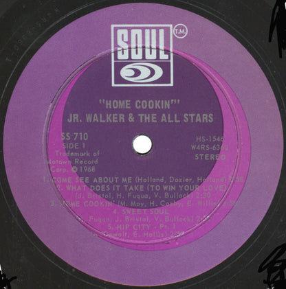 Jr. Walker And The All Stars* : Home Cookin' (LP, Album)