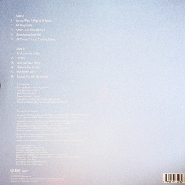 The Killers : Hot Fuss (LP, Album, RE, 180)
