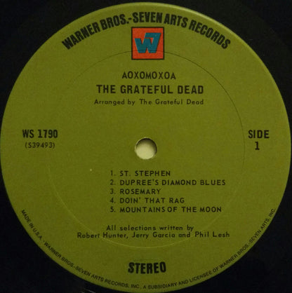 Grateful Dead* : Aoxomoxoa (LP, Album, Ter)