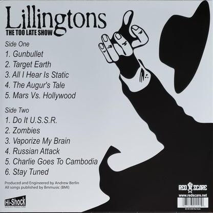 The Lillingtons : The Too Late Show (LP, Album, RE)
