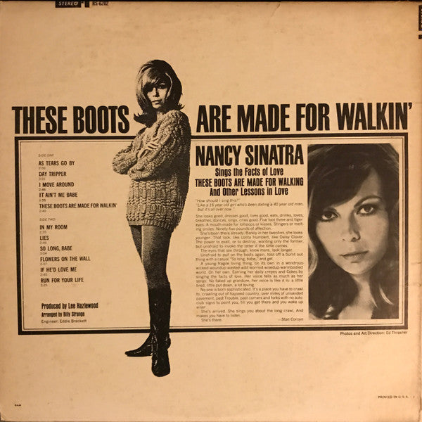 Nancy Sinatra : Boots (LP, Album, RP)
