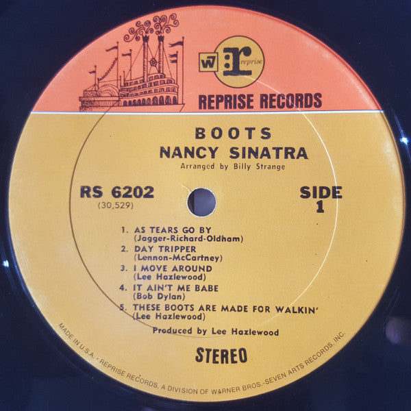 Nancy Sinatra : Boots (LP, Album, RP)
