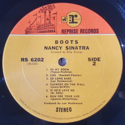 Nancy Sinatra : Boots (LP, Album, RP)