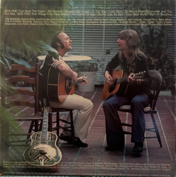 Stephen Stills : Stills (LP, Album, Pit)