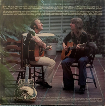 Stephen Stills : Stills (LP, Album, Pit)