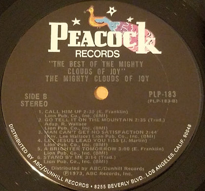 The Mighty Clouds Of Joy : Best Of The Mighty Clouds Of Joy (LP, Comp)