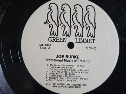 Joe Burke (2) : Traditional Music Of Ireland (LP, Album, Mono, RE)