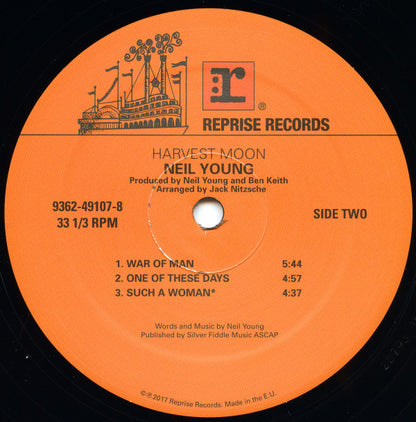 Neil Young : Harvest Moon (LP + LP, S/Sided, Etch + Album, RSD, Ltd, RE)