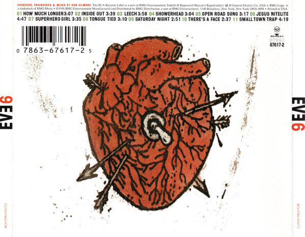 Eve 6 : Eve 6 (CD, Album)
