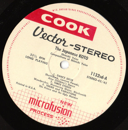 Shinichi Yuize : The Japanese Koto (LP, Album)