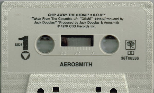 Aerosmith : Chip Away The Stone (Cass, Single, Dol)