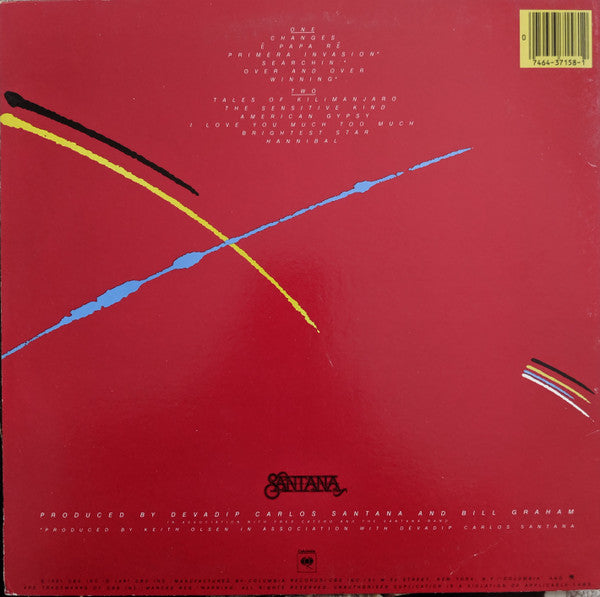 Santana : Zebop! (LP, Album, Pit)