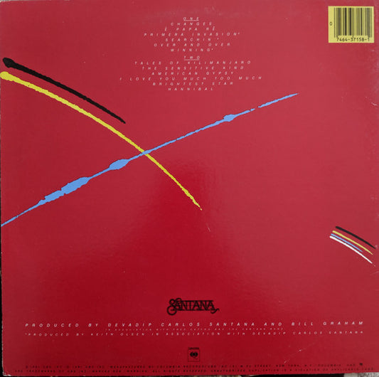 Santana : Zebop! (LP, Album, Pit)