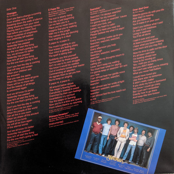 Santana : Zebop! (LP, Album, Pit)