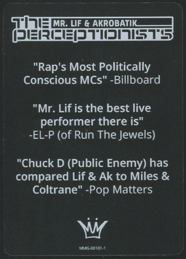The Perceptionists - Mr. Lif & Akrobatik : Resolution (LP, Album, Ult)