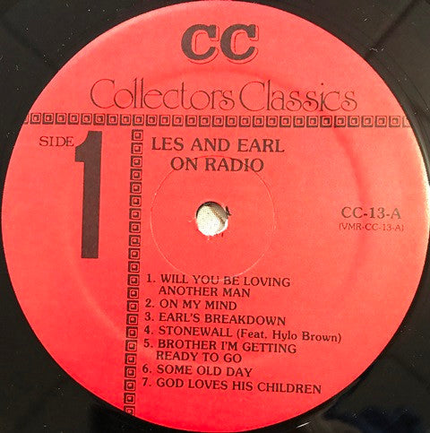 Flatt & Scruggs : Les & Earl On Radio 1957 (LP, Album, Comp)
