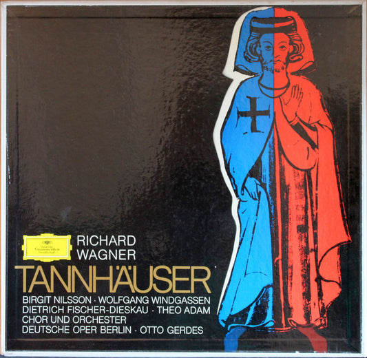 Richard Wagner, Birgit Nilsson, Wolfgang Windgassen, Dietrich Fischer-Dieskau, Theo Adam, Chor Und Orchester Deutsche Oper Berlin*, Otto Gerdes : Tannhäuser (4xLP + Box, RE)