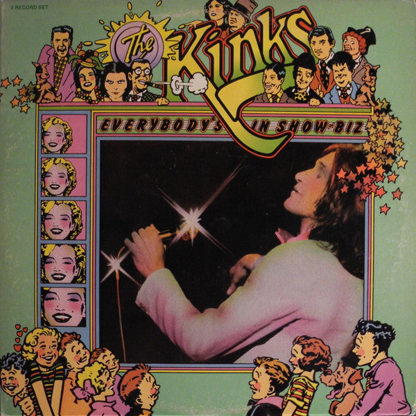 The Kinks : Everybody's In Showbiz (2xLP, Album, Roc)