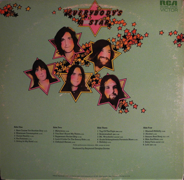 The Kinks : Everybody's In Showbiz (2xLP, Album, Roc)
