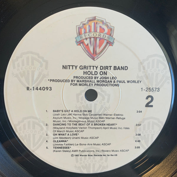 Nitty Gritty Dirt Band : Hold On (LP, Album, Club)