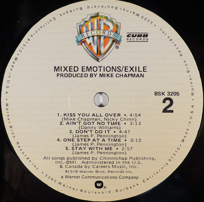 Exile (7) : Mixed Emotions (LP, Album, Win)