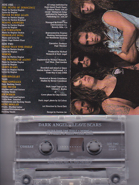 Dark Angel (3) : Leave Scars (Cass, Album)