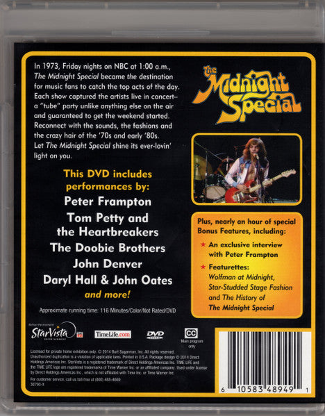 Various : The Midnight Special (DVD-V, RM, NTSC)