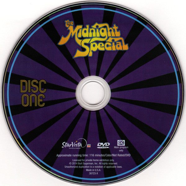 Various : The Midnight Special (DVD-V, RM, NTSC)