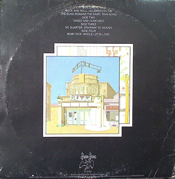 Led Zeppelin : The Soundtrack From The Film The Song Remains The Same (2xLP, Album, Club)