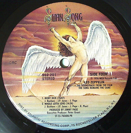 Led Zeppelin : The Soundtrack From The Film The Song Remains The Same (2xLP, Album, Club)
