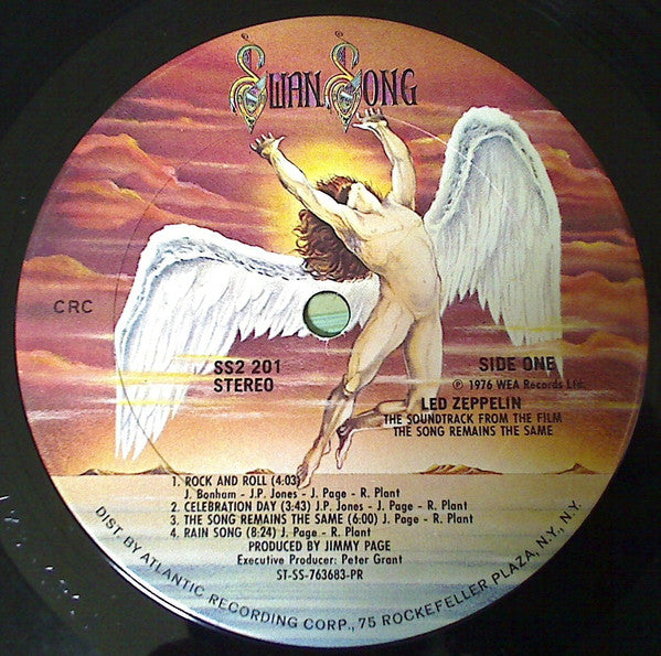 Led Zeppelin : The Soundtrack From The Film The Song Remains The Same (2xLP, Album, Club)