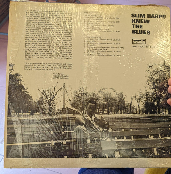 Slim Harpo : Slim Harpo Knew The Blues (LP, Comp)