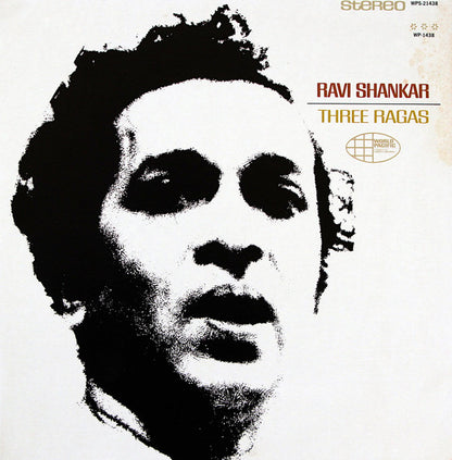 Ravi Shankar : Three Ragas (LP, Album, RE)